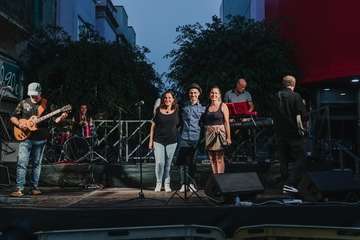 Pablo Rodríguez arropa el éxito de Desarrollo Local con 'Telde cambia la hora'/TA.